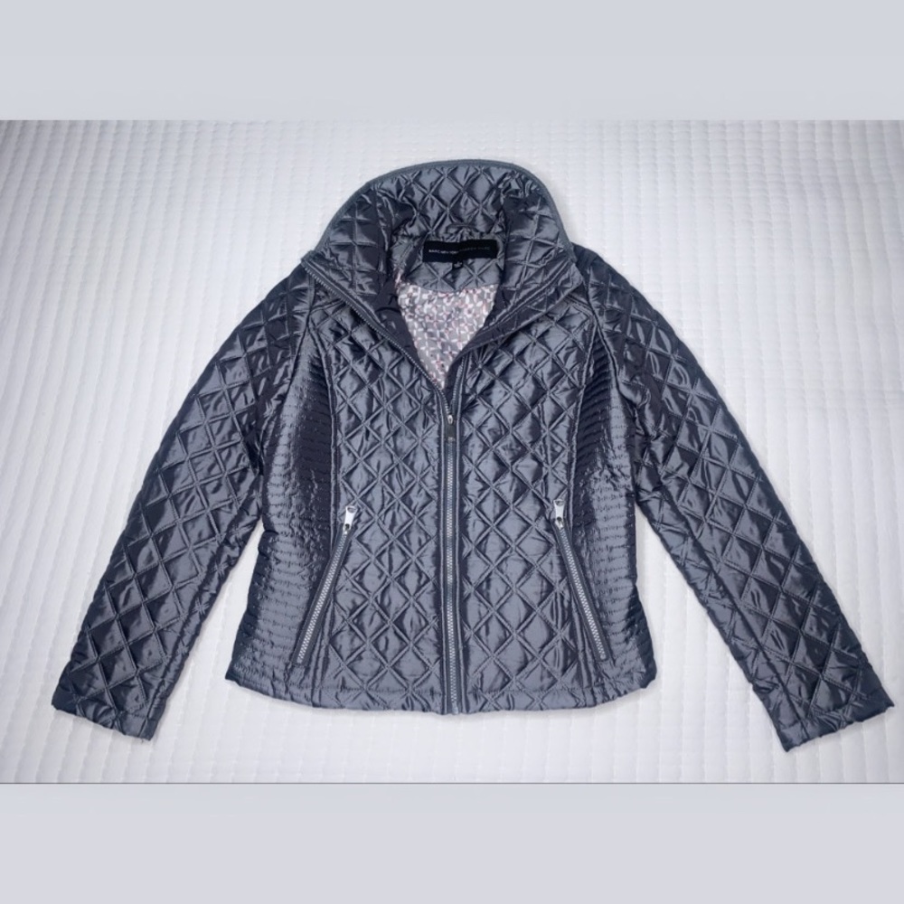 Marc New York Andrew Marc Women’s Small Puffer Jacket Gray